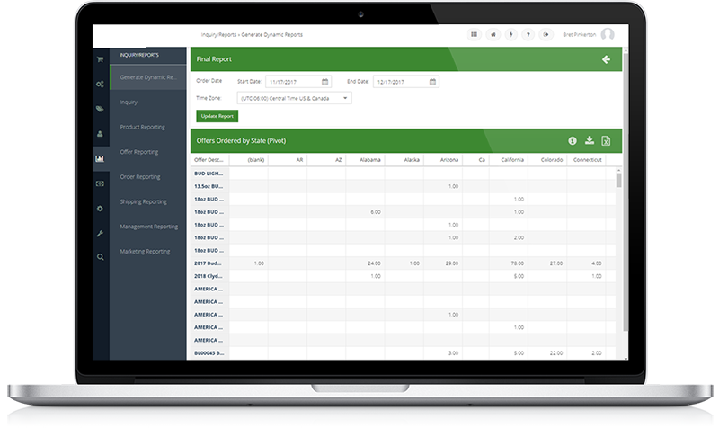 Source Logistics Technology Screen